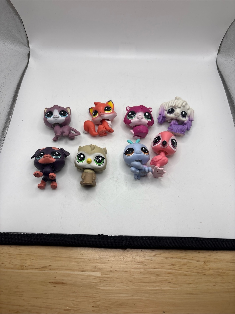 Littlest Pet Shop LPS Mixed Lot of 8 Figures